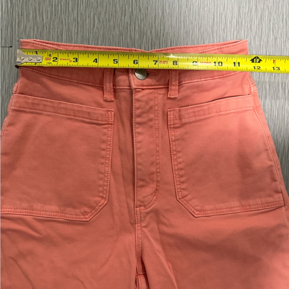 Rolla's Sailor Scoop Ankle Crop Jeans -Rose Size 26 - Picture 7 of 11